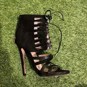 Black high heels